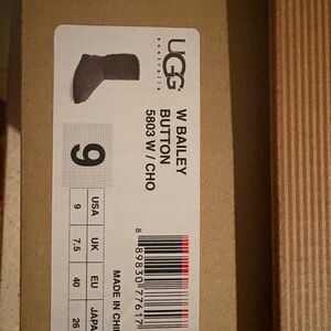 UGG W Bailey Button Boots - Chocolate
